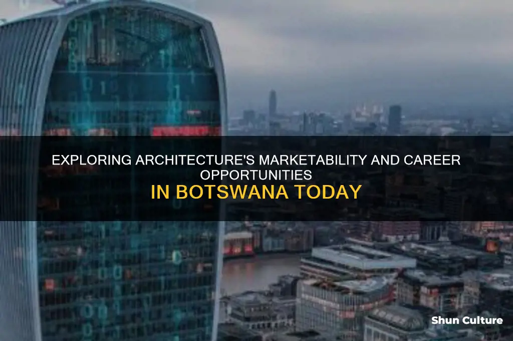 is architecture marketable in botswana