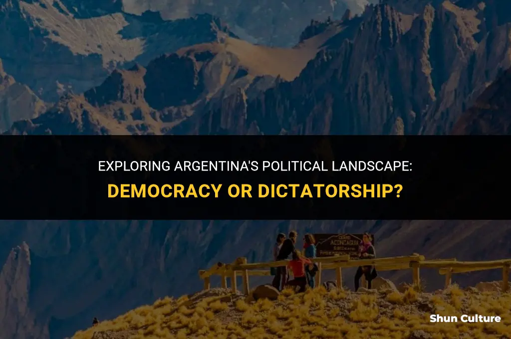 is argentina a democracy or dictatorship
