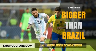 Exploring the Landmass: Argentina vs. Brazil Size Comparison