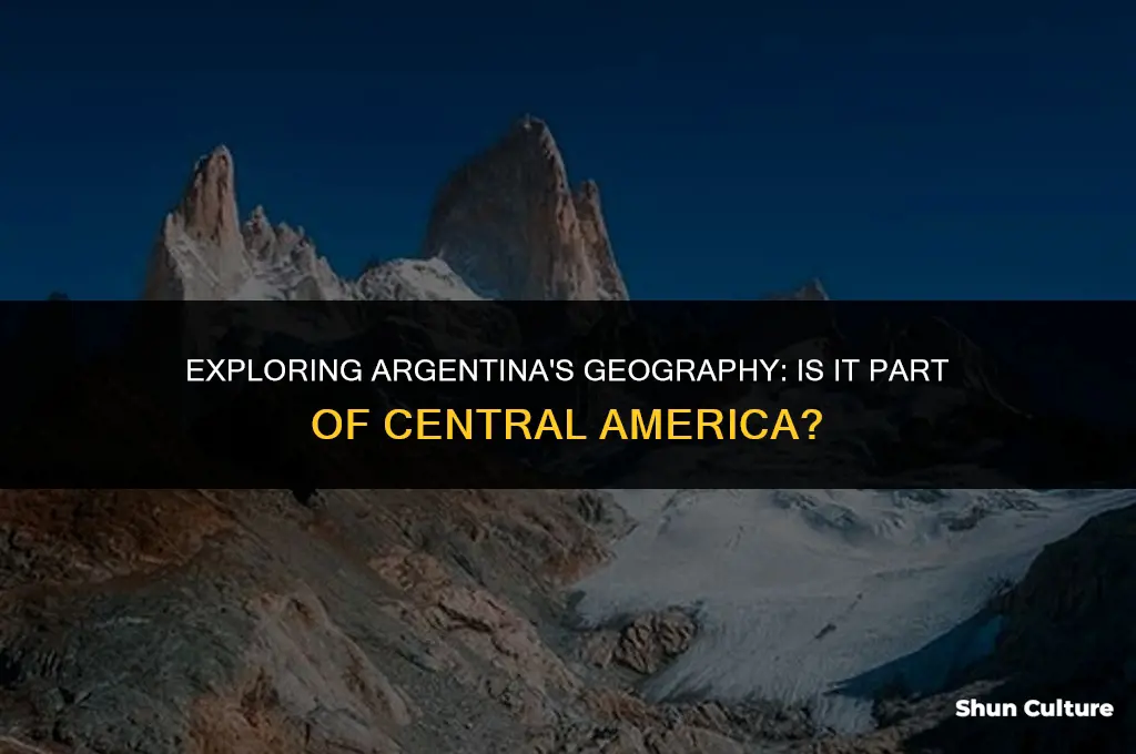is argentina in central america