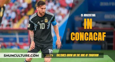 Argentina's Soccer Affiliation: CONCACAF or CONMEBOL?