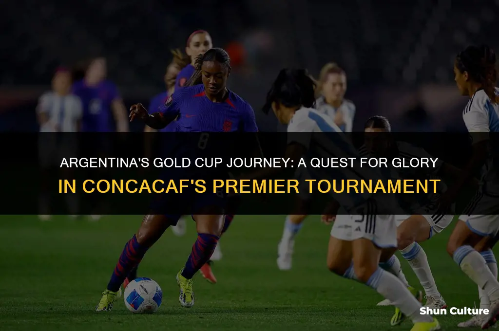 is argentina in the gold cup