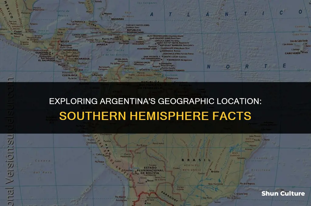 is argentina in the southern hemisphere