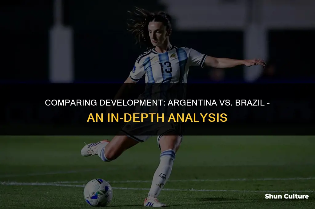 is argentina more developed than brazil