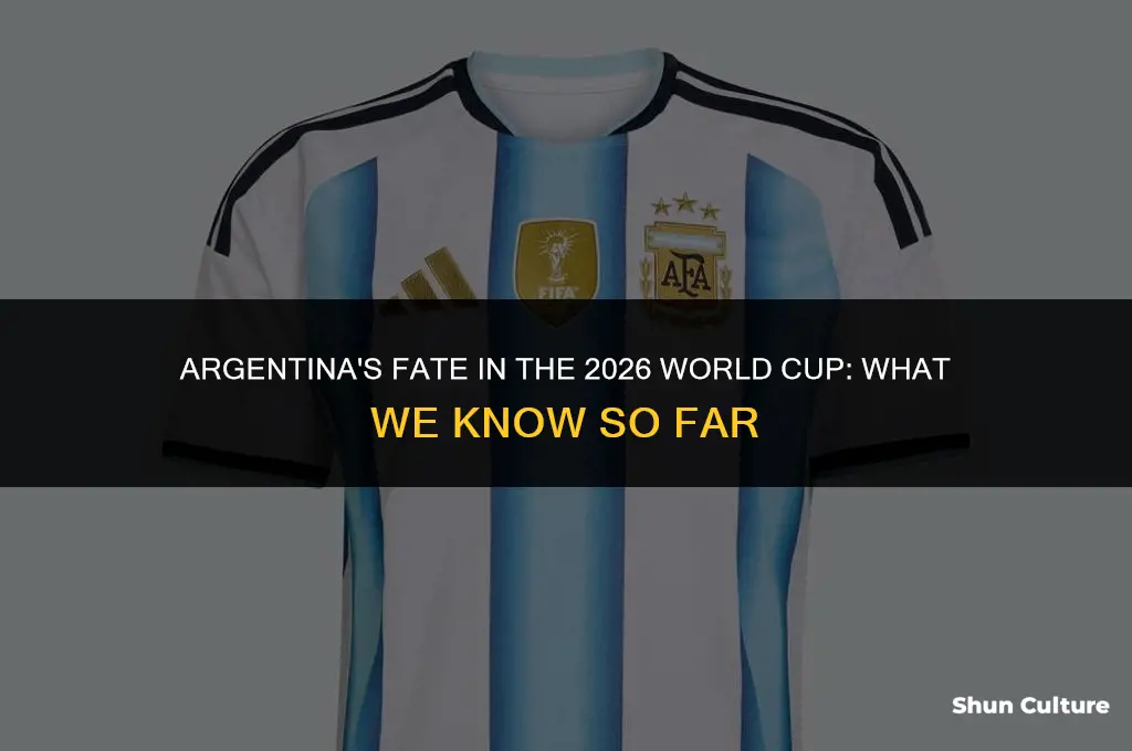 is argentina out of the world cup 2026