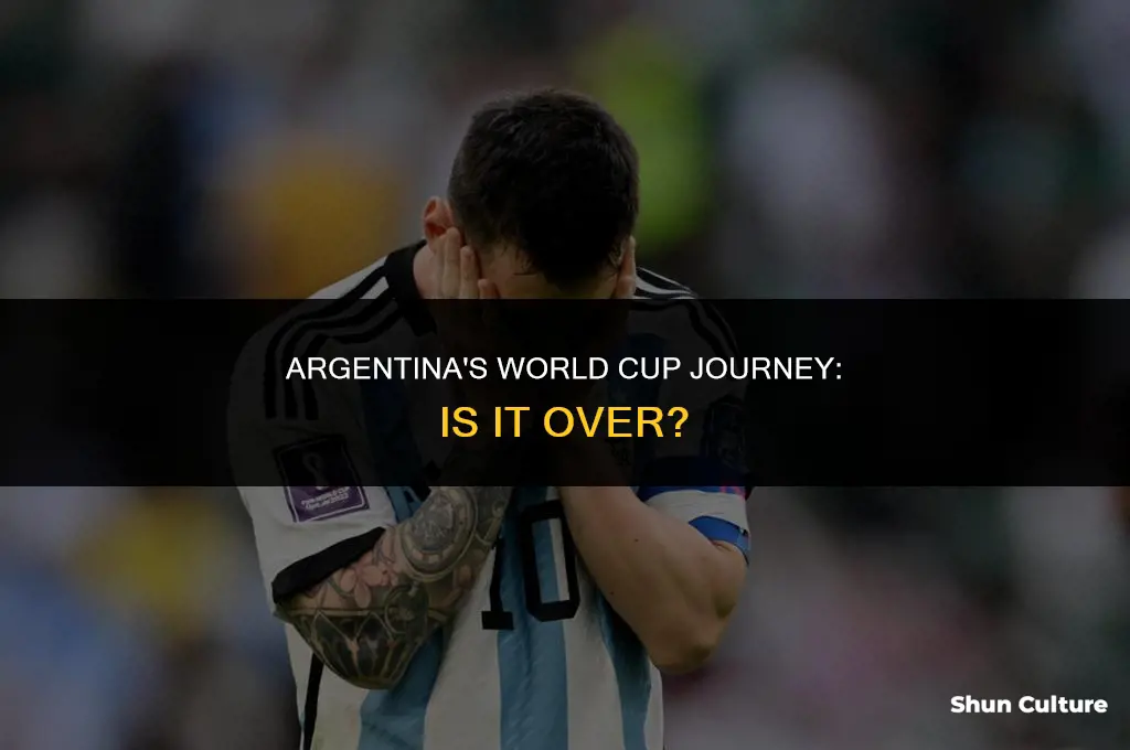 is argentina out of the world cup