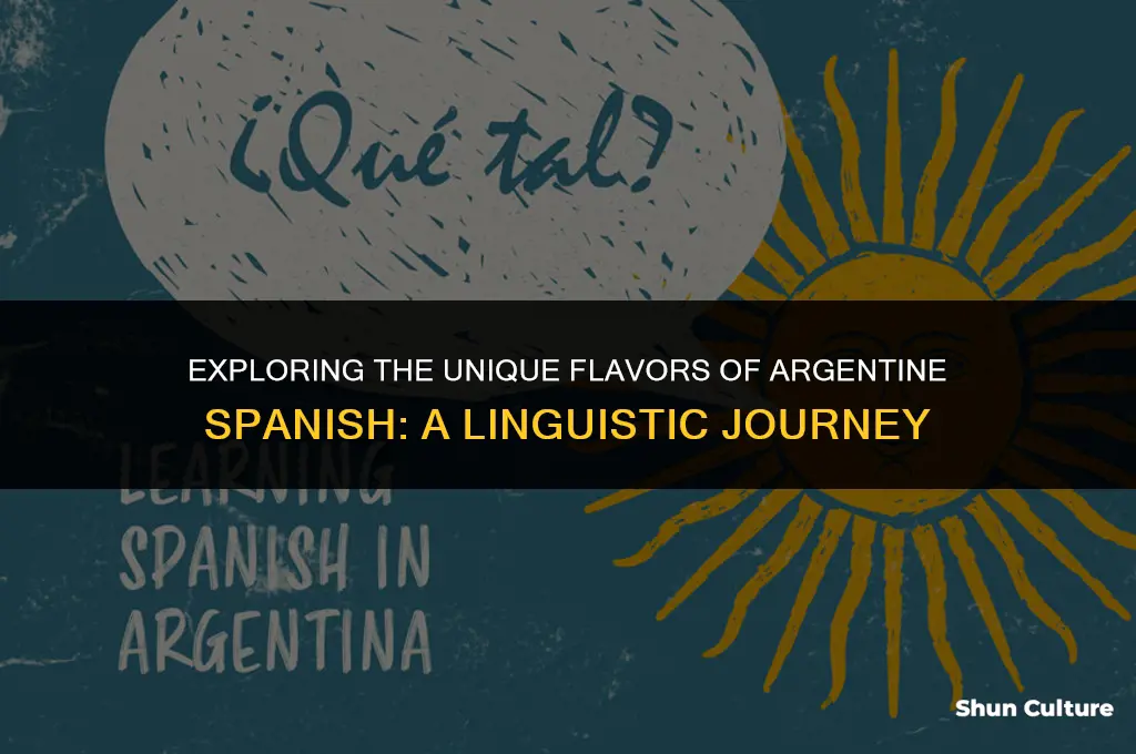 is argentina spanish different