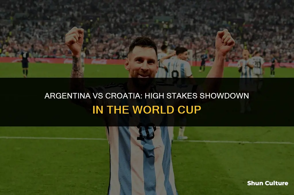 is argentina vs croatia high