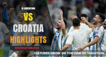 Argentina vs Croatia: Thrilling Match Highlights and Key Moments