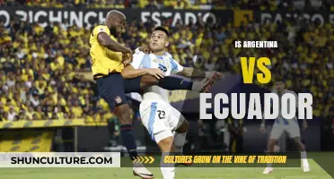 Argentina vs Ecuador: A Thrilling Showdown on the Soccer Field