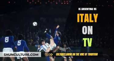 Argentina vs Italy: Where to Watch the Match Live on TV
