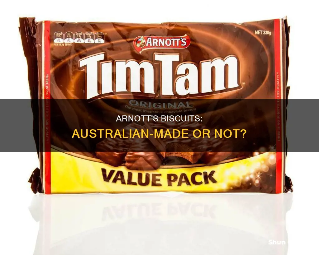 is arnotts australian made