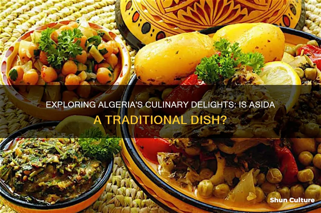 is asida served in algeria