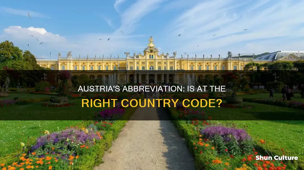 is at abbreviation for austria