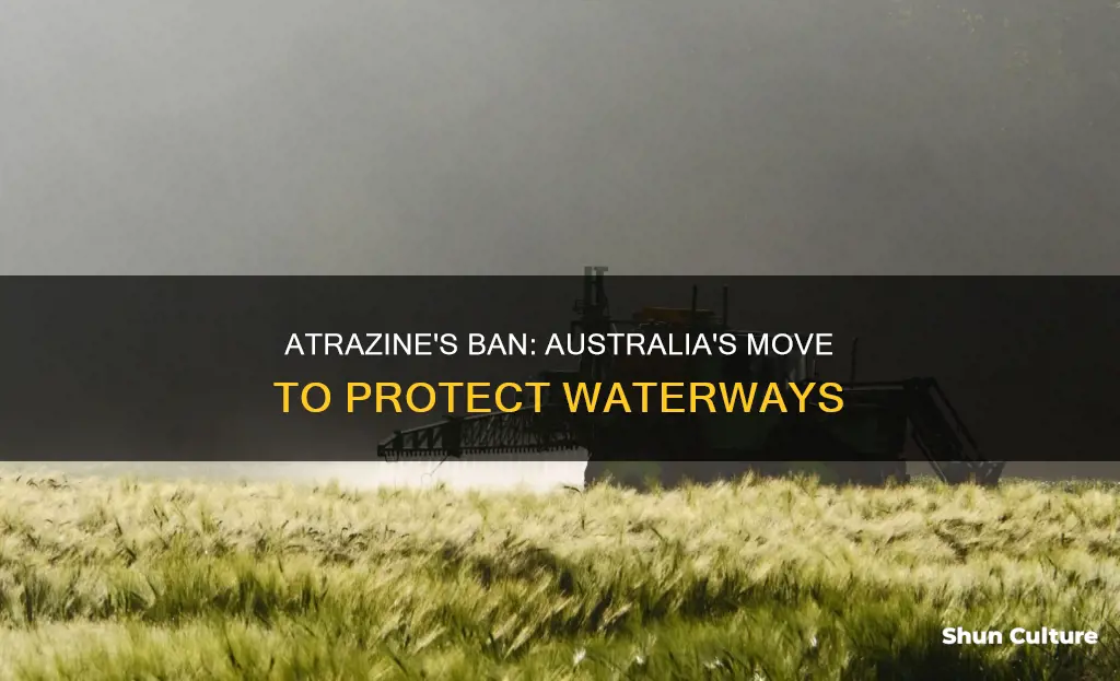 is atrazine banned in australia