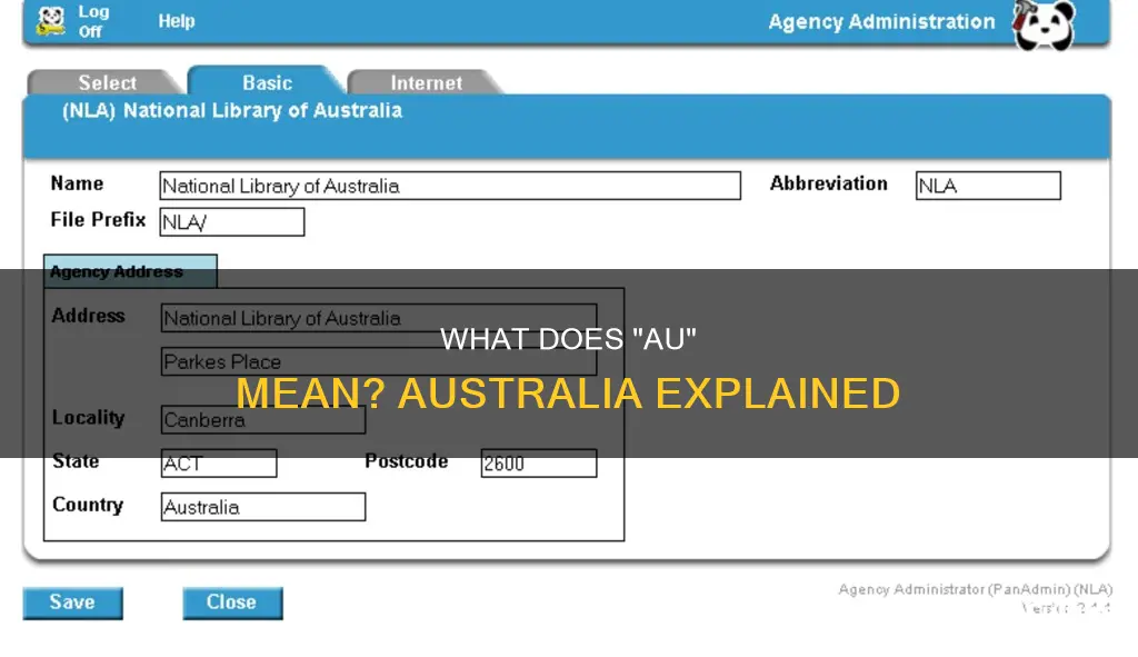 is au australia or austrialetter country abbreviations
