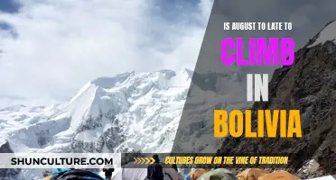 Bolivia Climbing: August's Late-Season Challenges