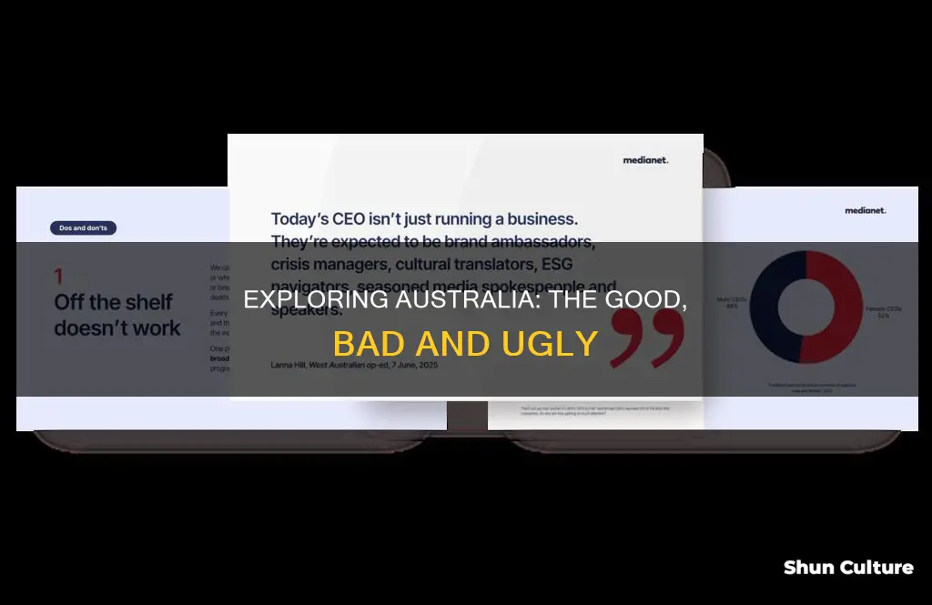 is australia a bad country