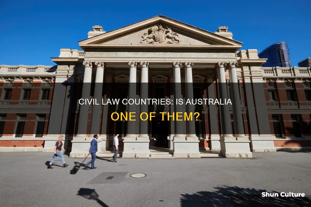 is australia a civil law country