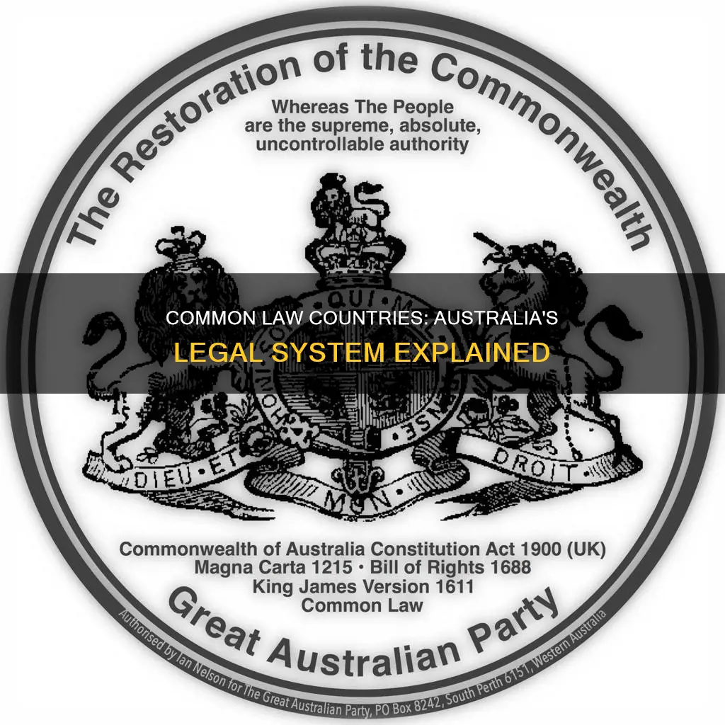 is australia a common law country