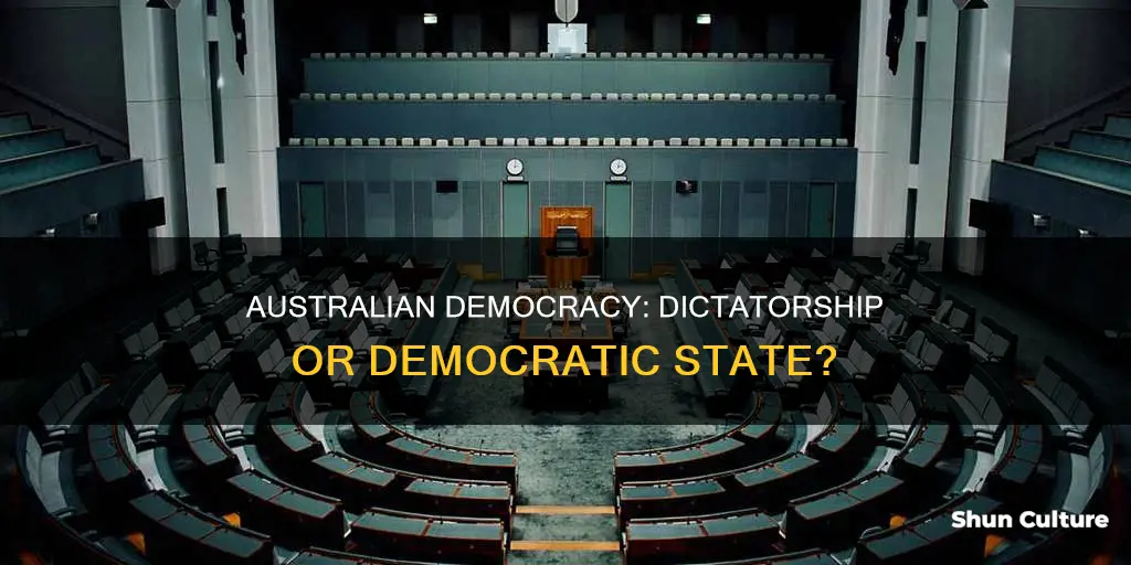 is australia a democratic or dictator state
