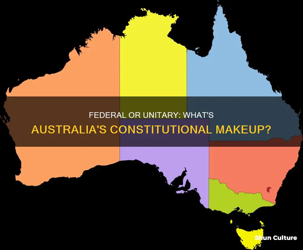 is australia a federal or unitary state