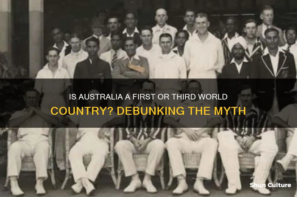 is australia a first or third world country