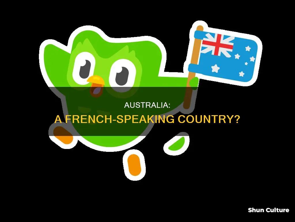 is australia a french speaking country