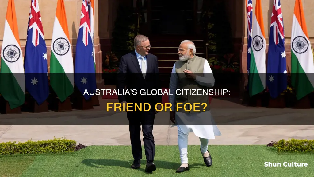 is australia a good international citizen
