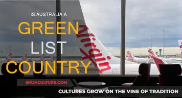 Traveling to Australia: Green List Country Status