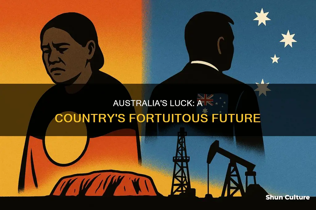 is australia a lucky country speech