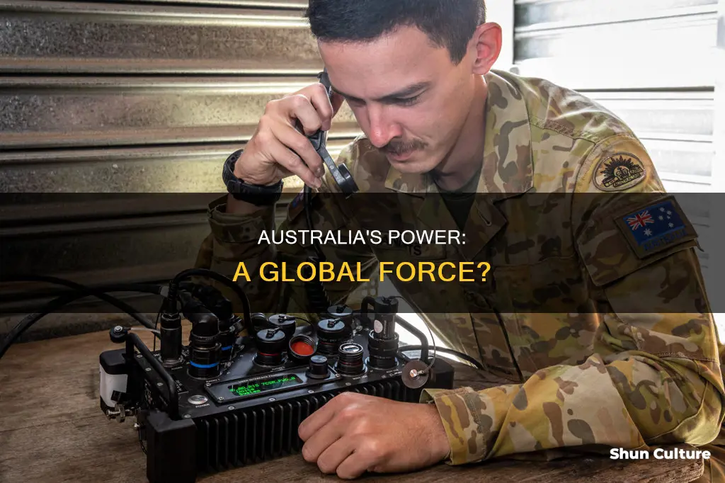is australia a powerful country