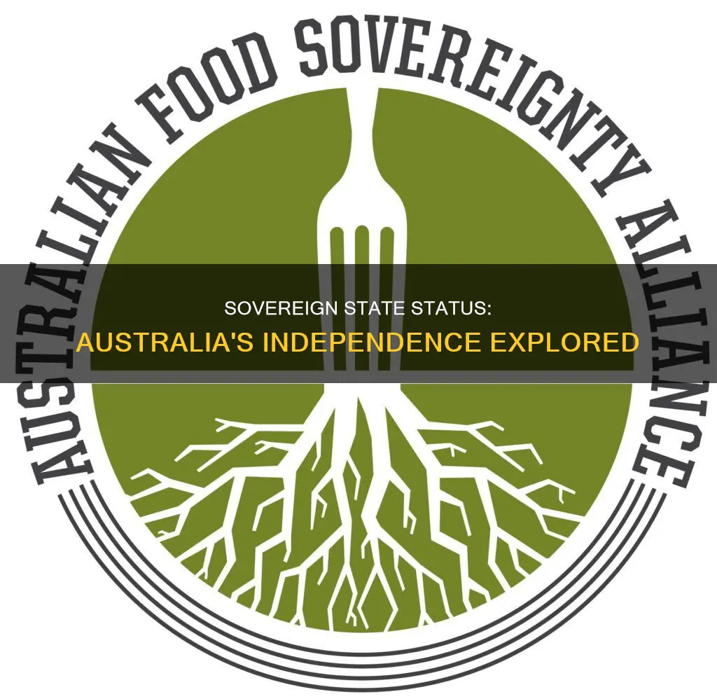 is australia a sovereign state