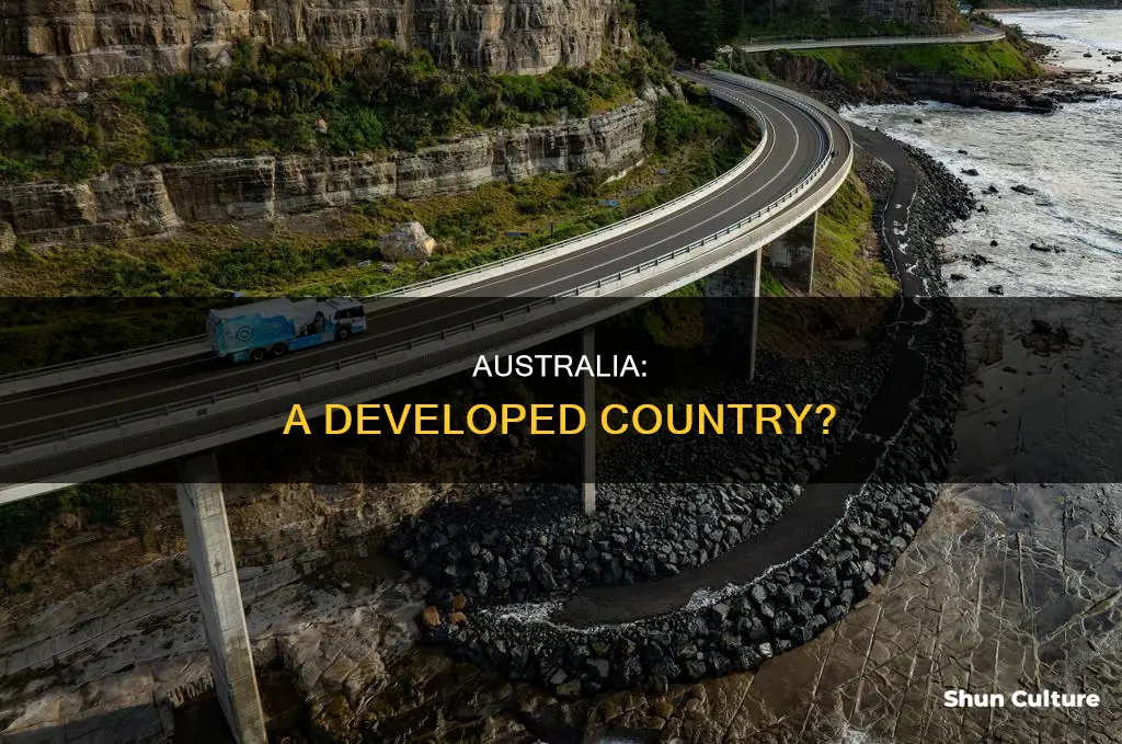 is australia an advanced country