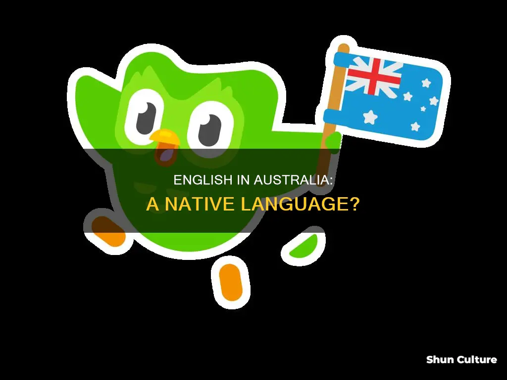 is australia an english speaking country