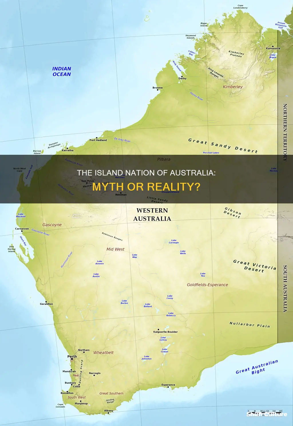 is australia an island nation
