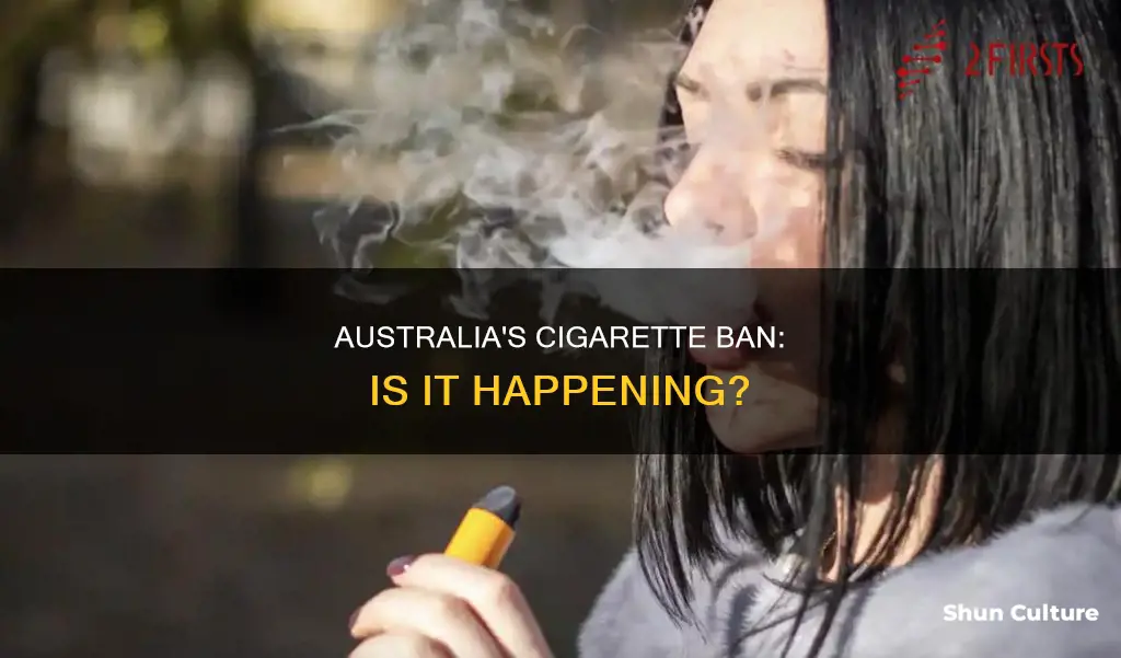 is australia banning cigarettes