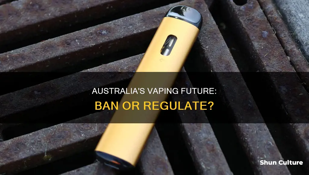 is australia banning vaping