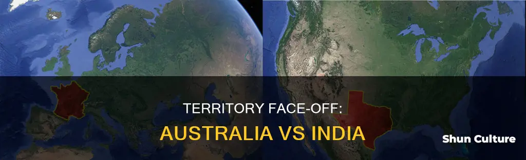 is australia bigger than india