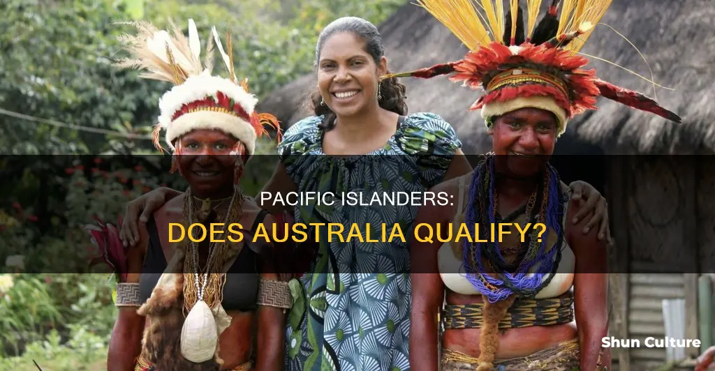 is australia considered pacific islander