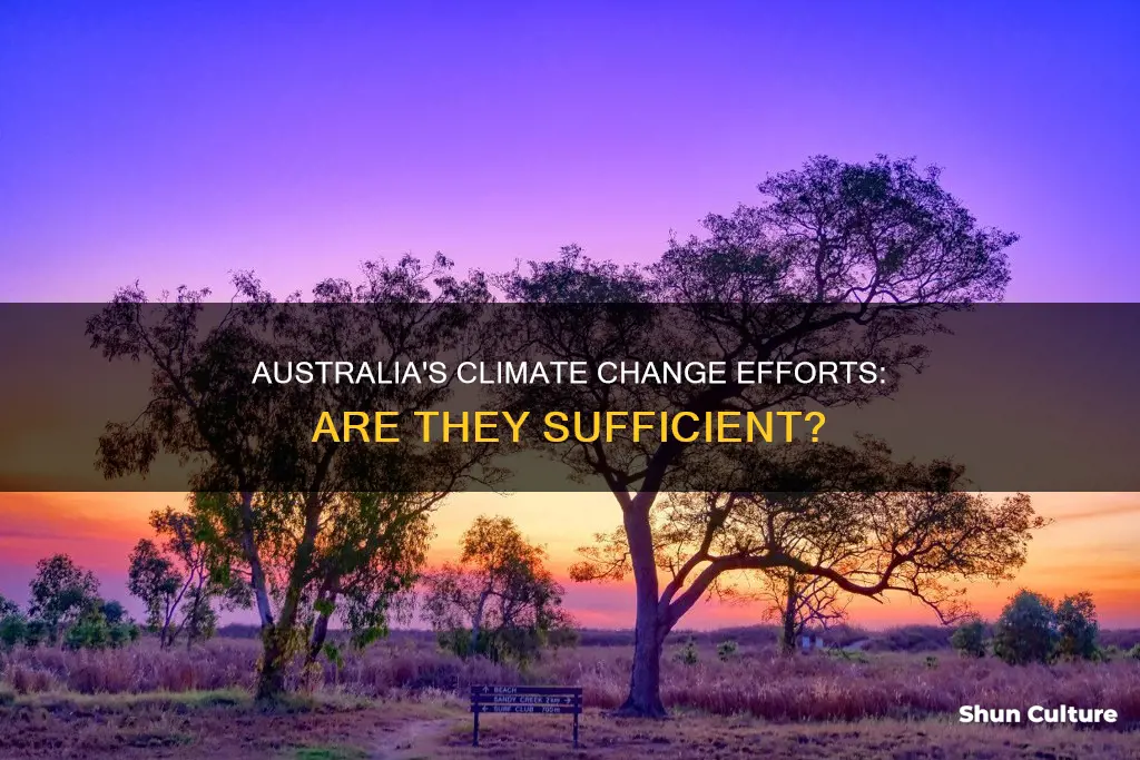 is australia doing enough about climate change