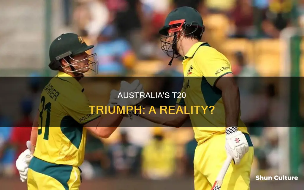 is australia ever won a t20