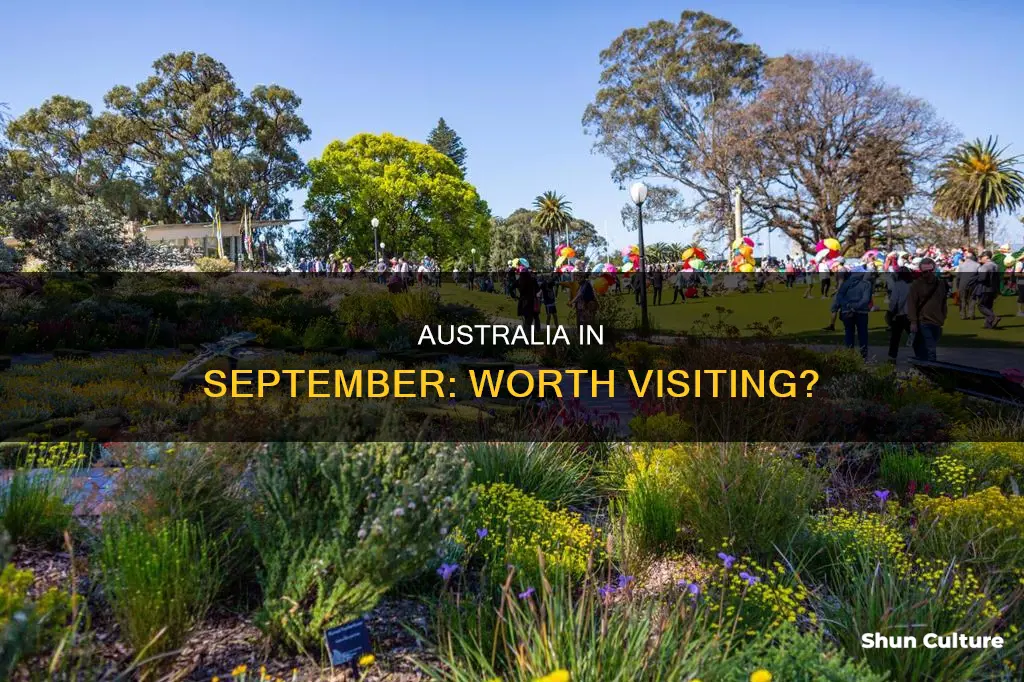 is australia good to visit in September
