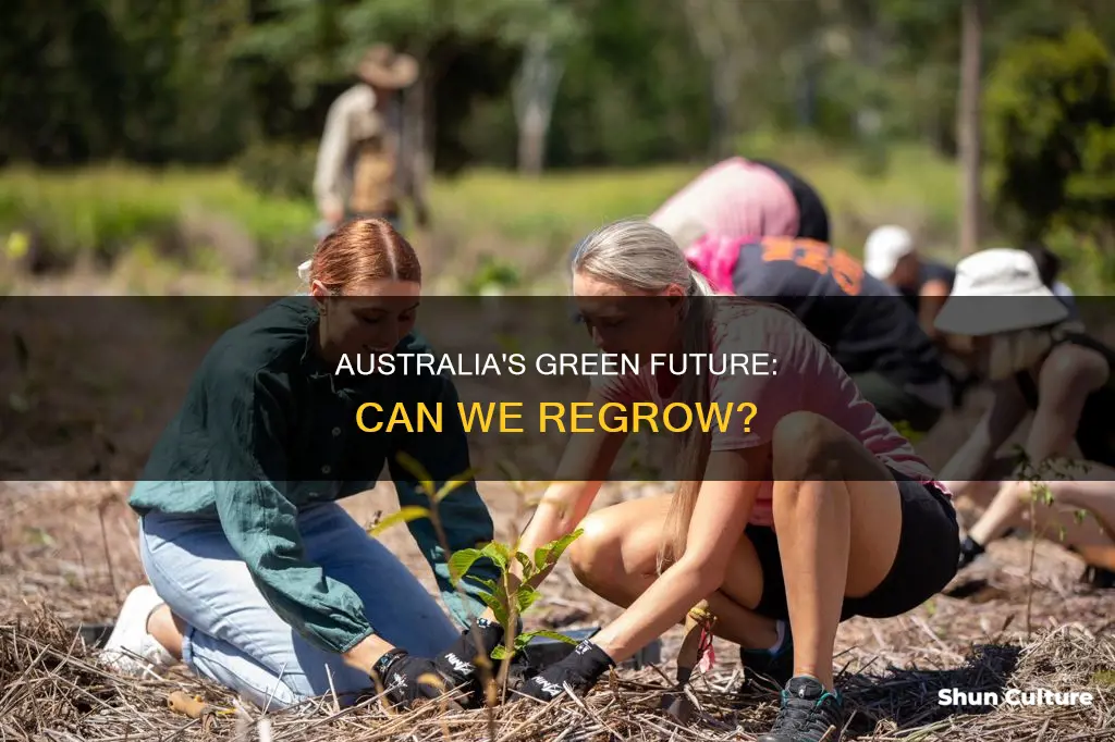 is australia growing back