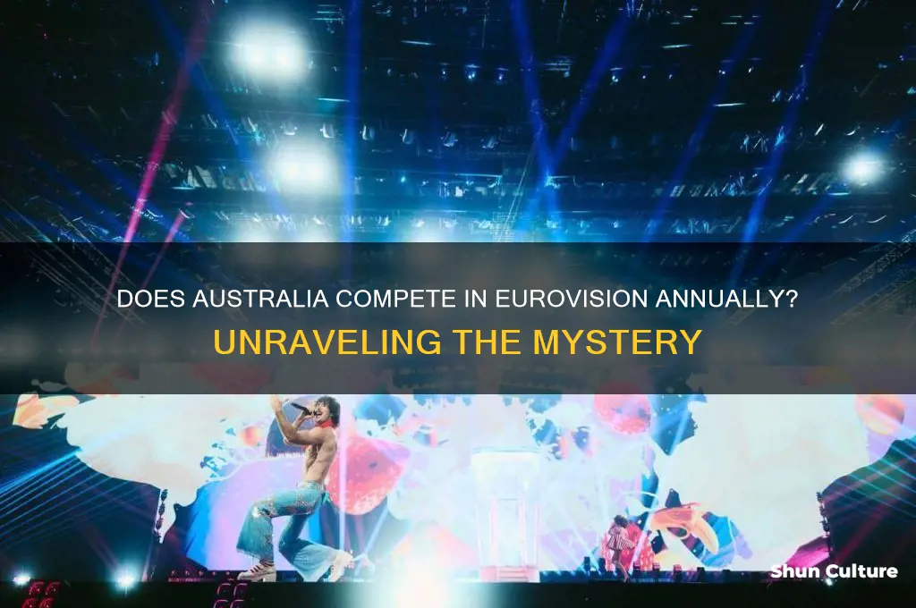 is australia in eurovision every year