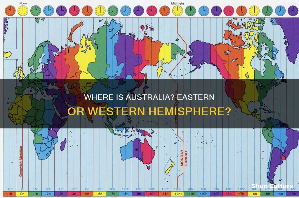 is australia in the eastern or western hemipshere