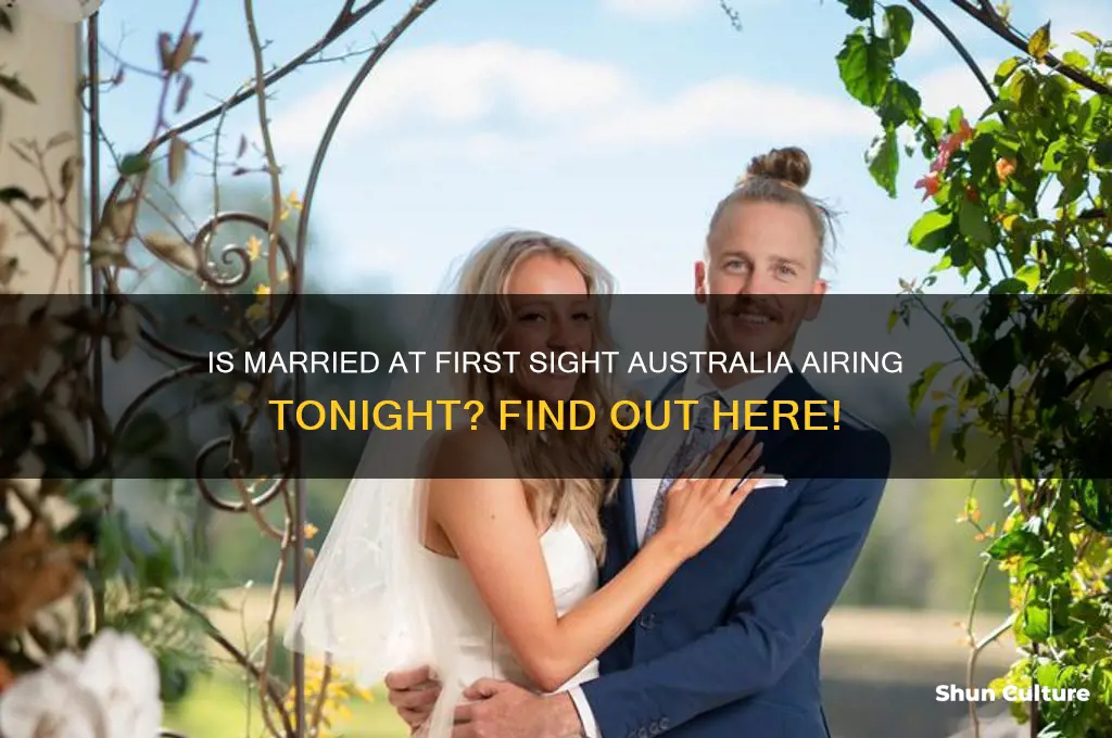 is australia married at first sight on tonight