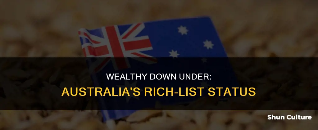 is australia one of the richest countries in the world