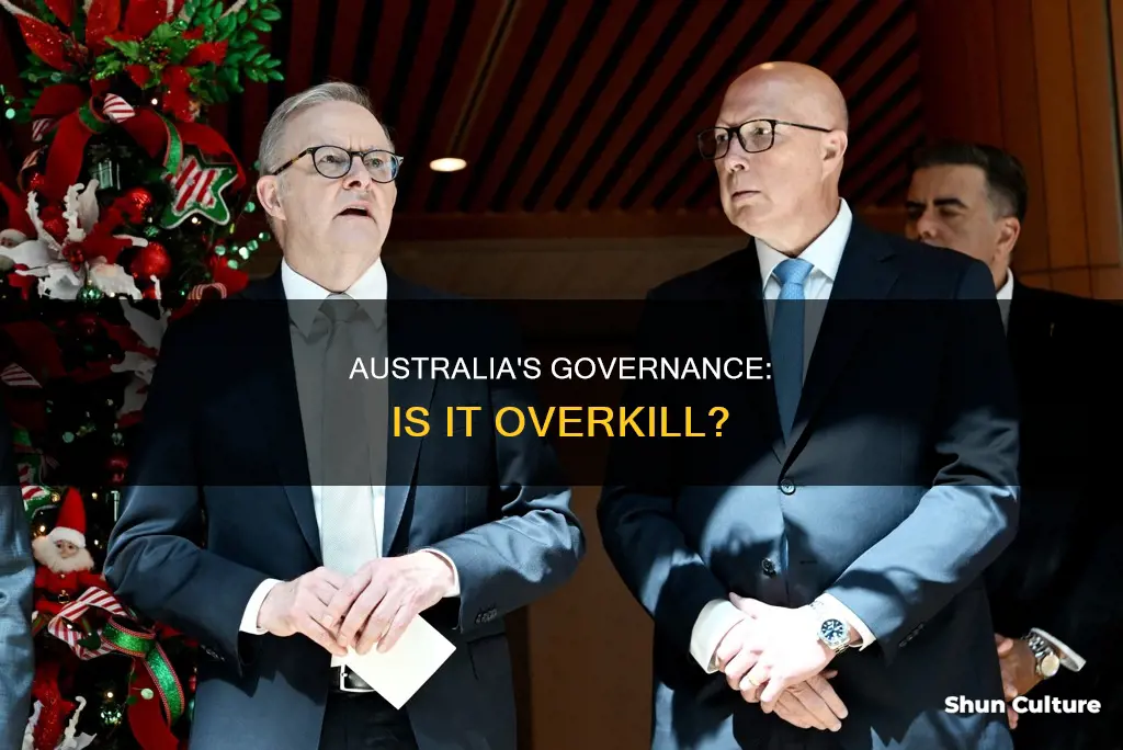 is australia over governed