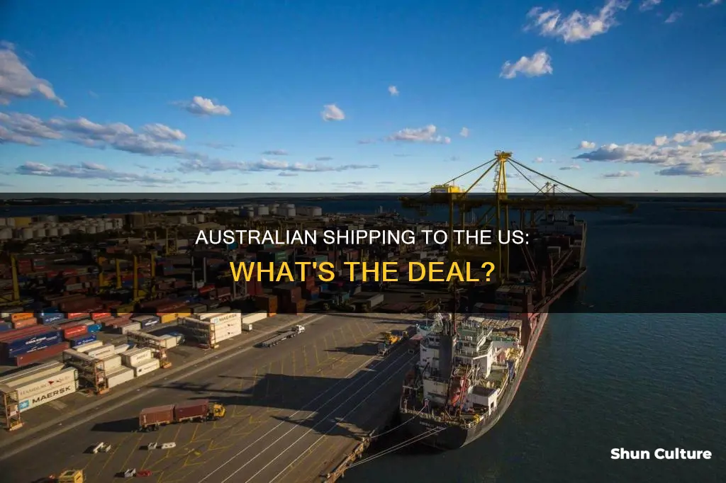 is australia shipping to us right now